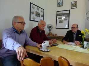 von links nach rechts: Schneider, Bindig, Deuer.